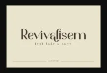 Revivalisem Font Revivalisem Font Poster 1