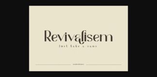 Revivalisem Font Poster 1