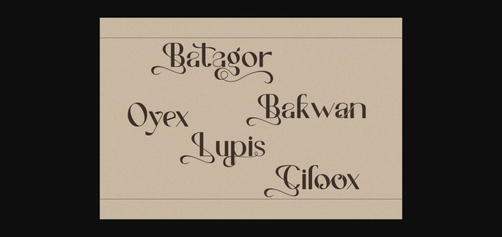 Revivalisem Font Poster 8