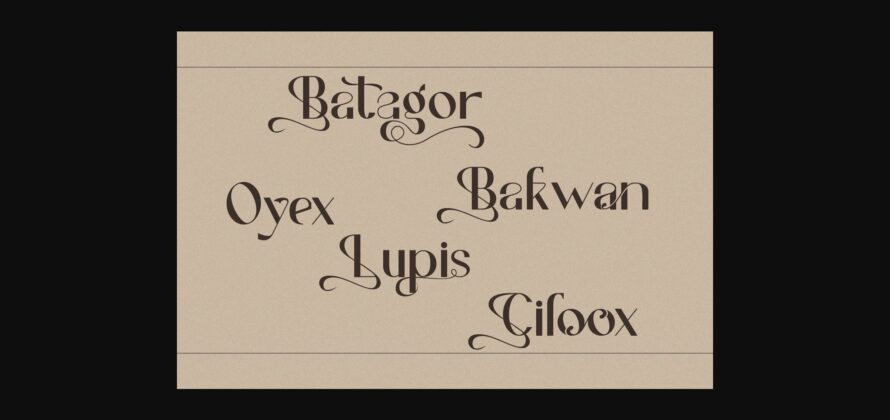 Revivalisem Font Poster 8