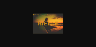 Rielle Font Poster 1