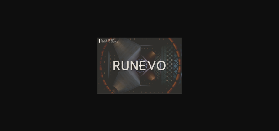 Runevo Font Poster 3