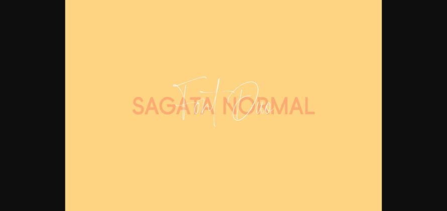 Sagata Normal Font Poster 11