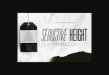 Seductive Height Font Poster 1