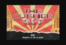 The Outskirts Font Poster 1