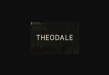 Theodale Font Poster 1