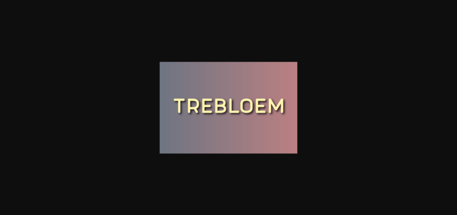 Trebloem Font Poster 3