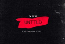 Unttld Font Poster 1