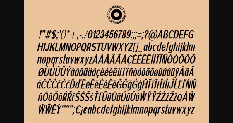 Unubap Font Poster 11