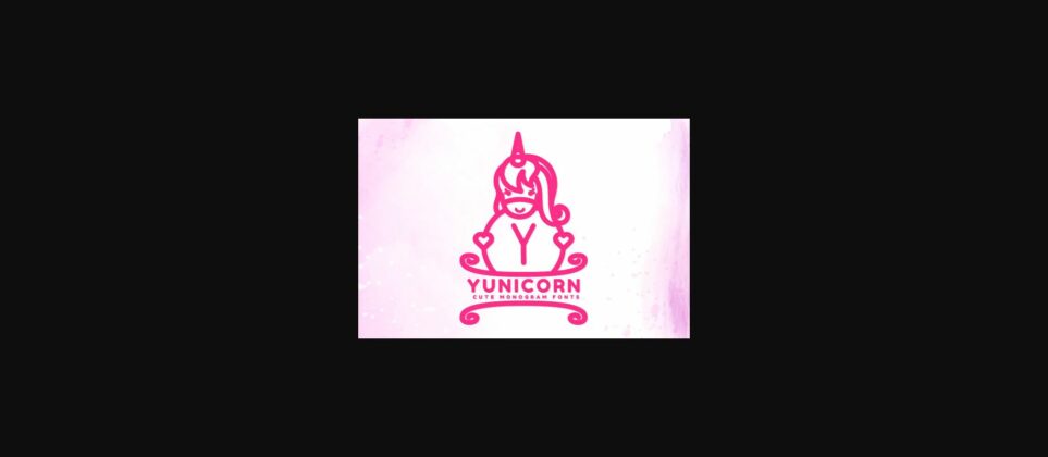 Yunicorn Font Poster 3