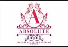 Absolute Monogram Font Poster 1