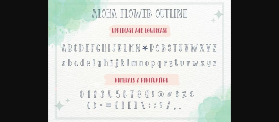 Aloha Font Poster 11