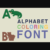 Alphabet Coloring Font