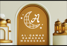 Alqamar Ramadan Monogram Font Poster 1