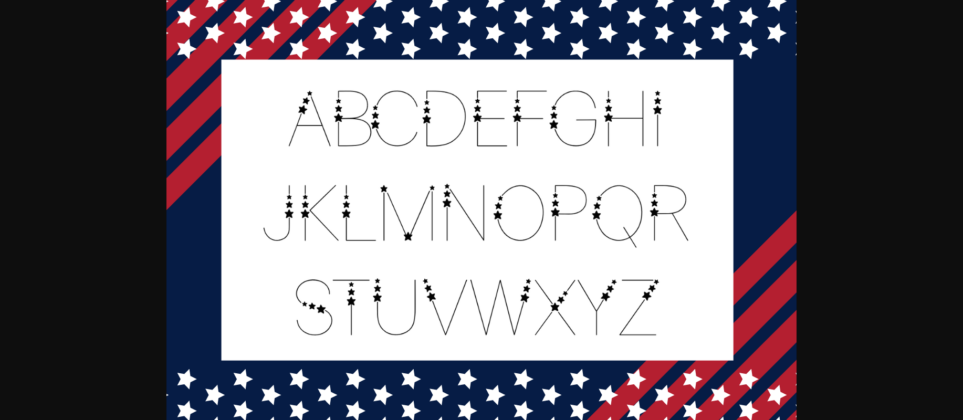 America Font Poster 6
