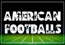 American Footballs Font American Footballs Font Poster 1