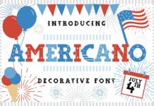 Americano Font Poster 1