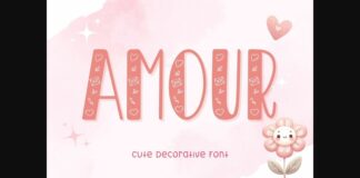 Amour Font Poster 1