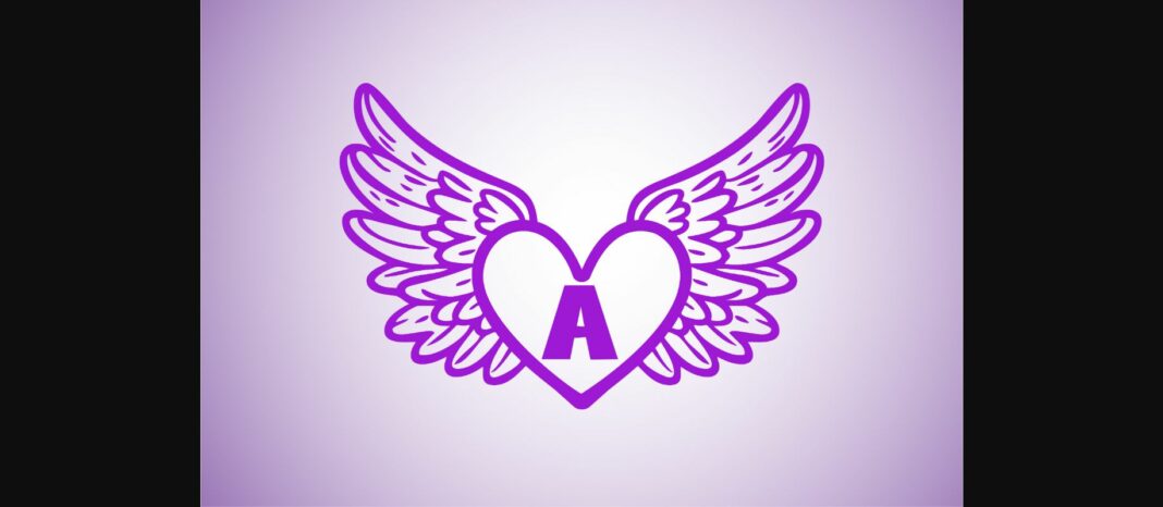 Angel Wings Font Poster 4