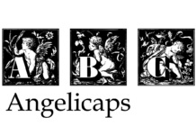 Angelicaps Font Poster 1