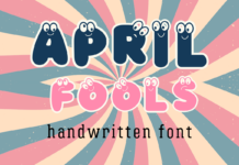 April Fools Font Poster 1