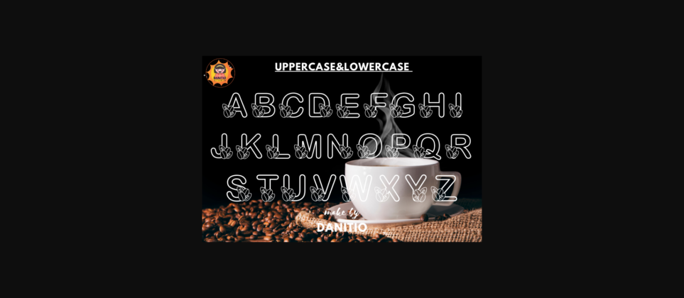 Arabica Font Poster 4