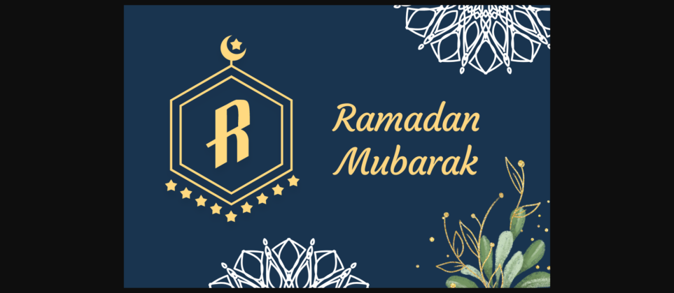 Arrafi Ramadan Monogram Font Poster 4
