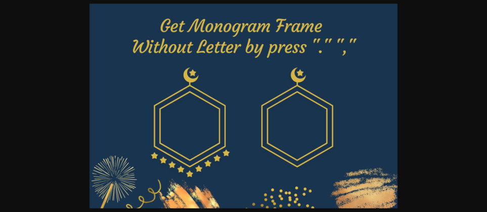 Arrafi Ramadan Monogram Font Poster 6