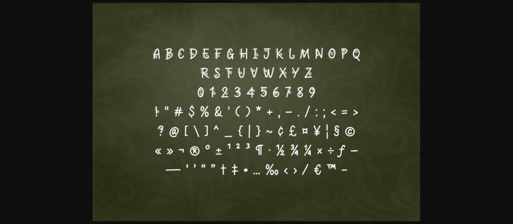 Ashiyah Font Poster 6