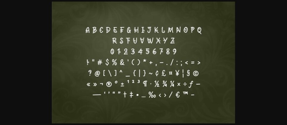 Ashiyah Font Poster 6