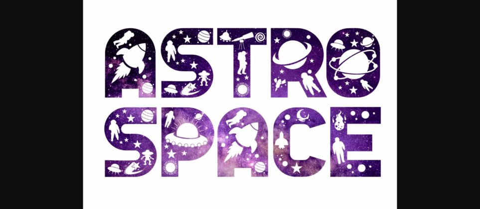 Astro Space Poster 3