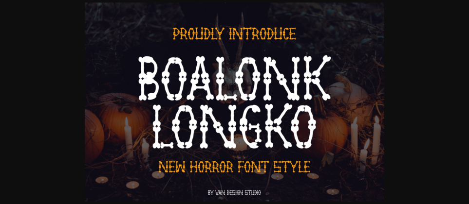 Boalonk Longko Font Poster 3