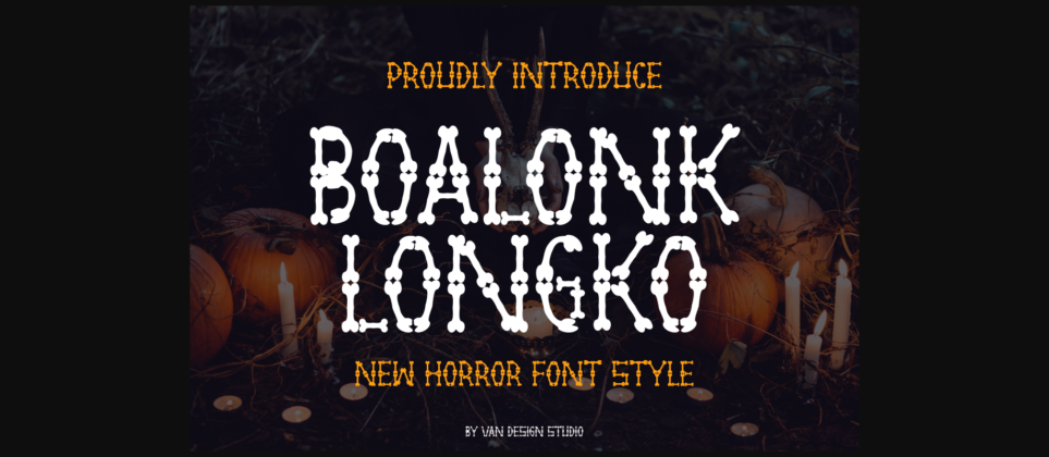 Boalonk Longko Font Poster 1