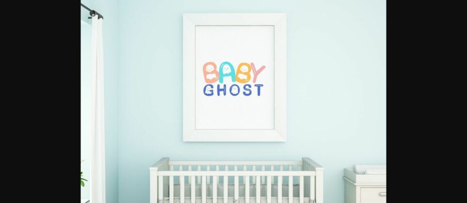 Baby Ghost Font Poster 6