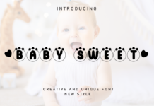 Baby Sweet Font Poster 1