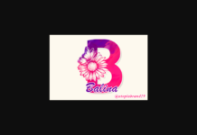 Balina Monogram Font Poster 1