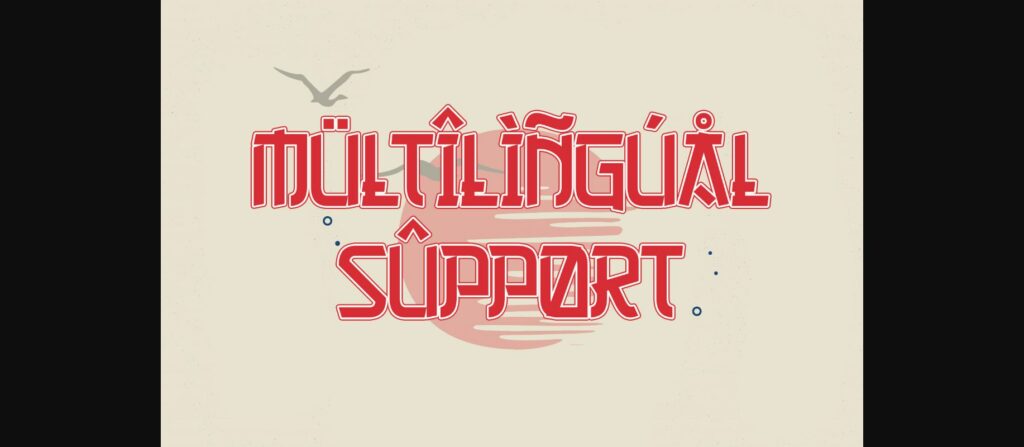 Bangow Font Poster 9