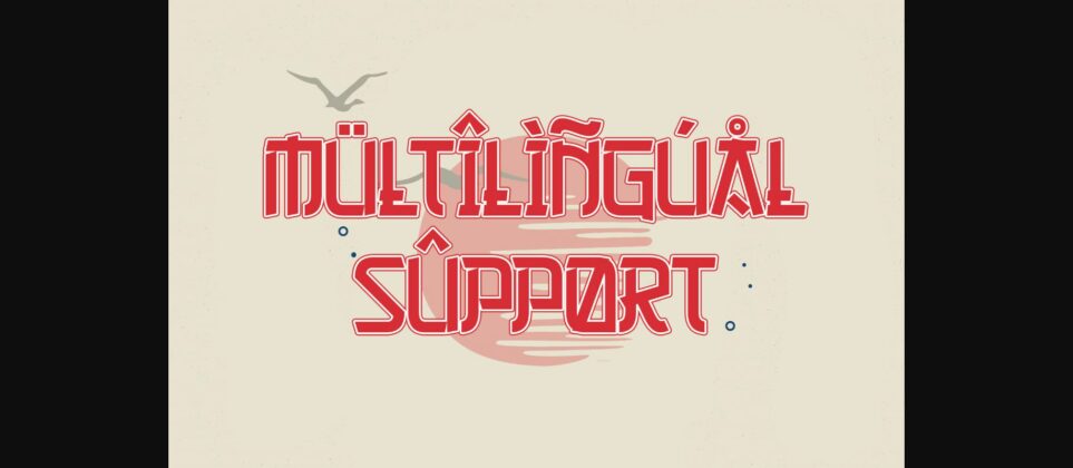 Bangow Font Poster 9