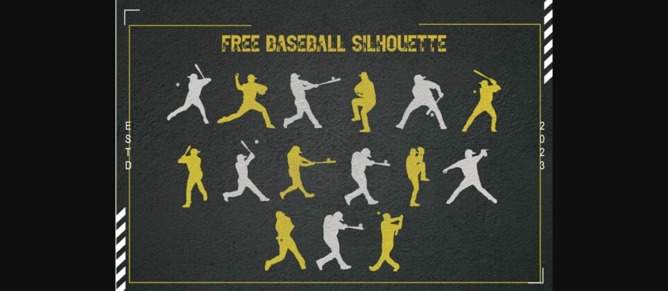 Baseball Font Poster 11