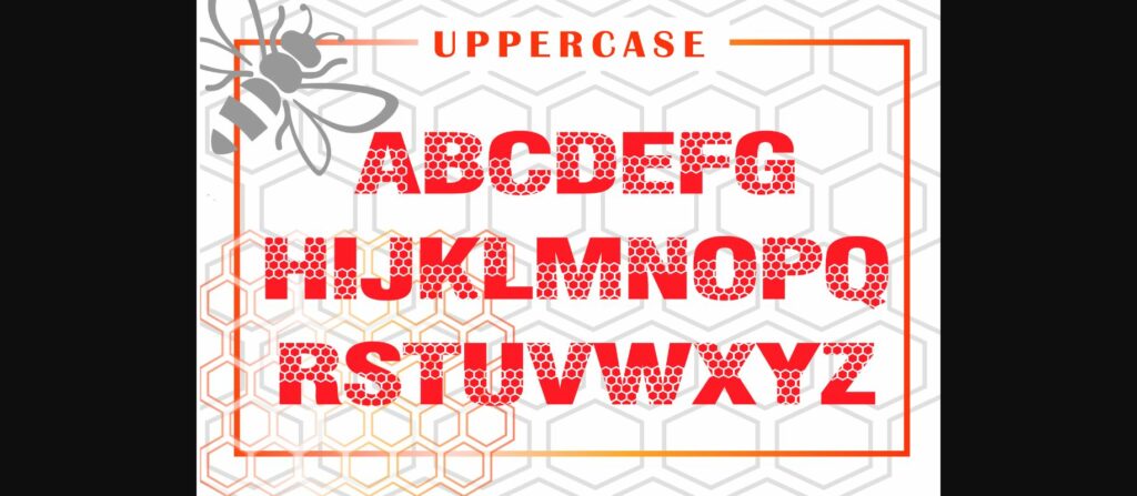 Beehive Font Poster 2