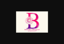 Bella Rose Monogram Font Poster 1