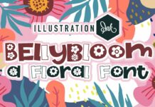 Bellybloom Font Poster 1