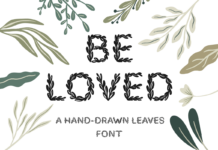 Beloved Font Poster 1