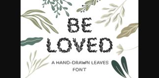 Beloved Font Poster 1