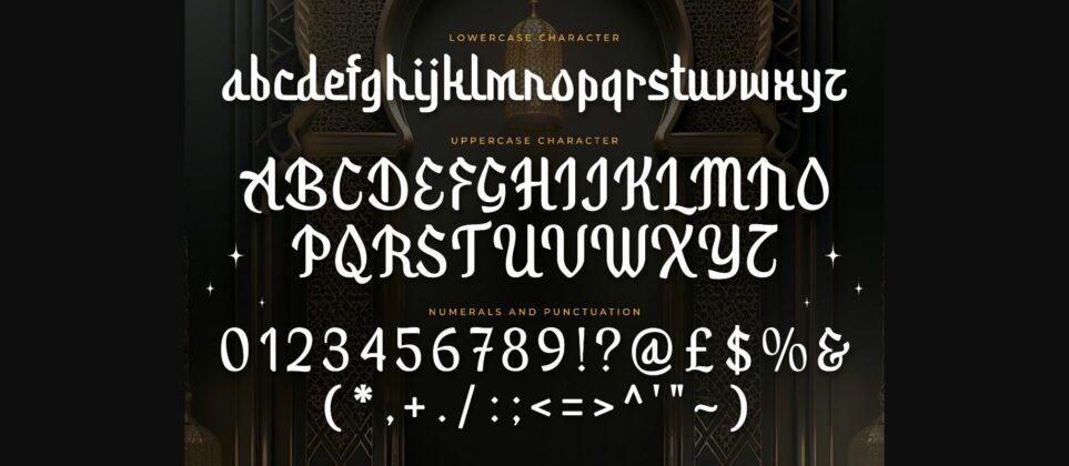 Bersahaja Font Poster 11