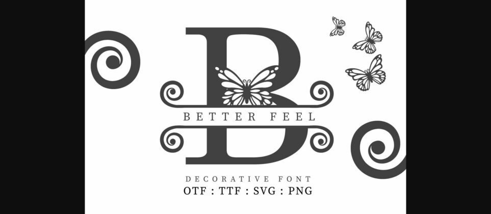 Better Feel Font Poster 3