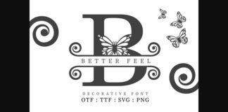 Better Feel Font Poster 1