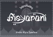 Bisyarani Font Poster 1