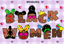 Black Women Font Poster 1