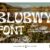 Blubwy Font